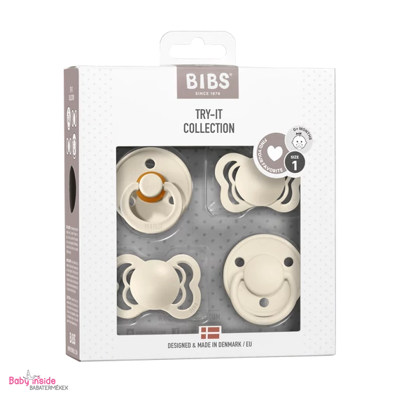 BIBS Try it - krémfehér