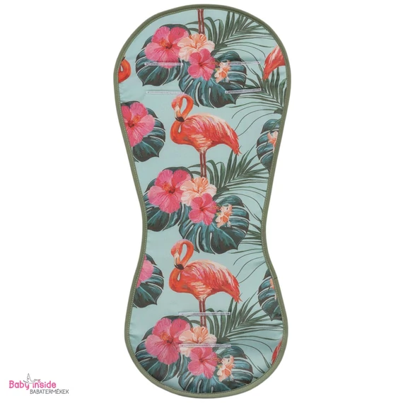 Nyári bambusz betét hordozóba - Flamingo