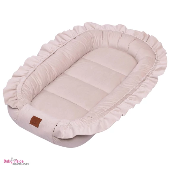 Babafészek prémium velvet khaki