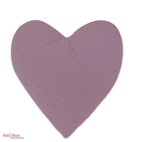 Szívpárna violet Velvet