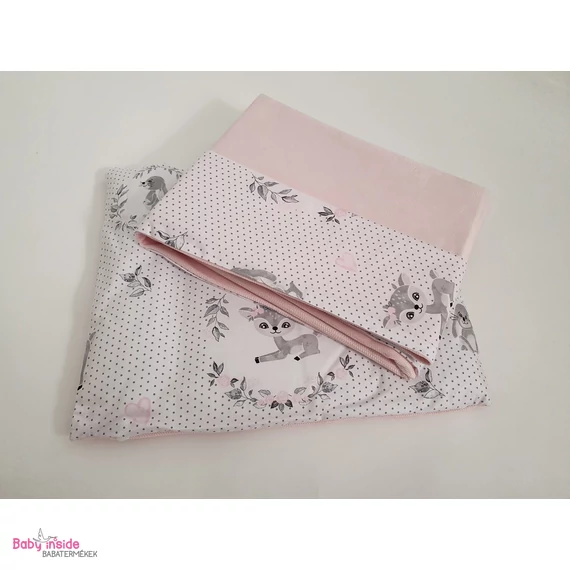 Ágynemű garnitúra 2 részes pamut+velvet Bambini