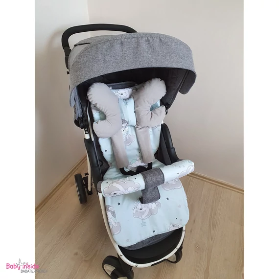 Babakocsi betét szett prémium velvet + Sleepi bear