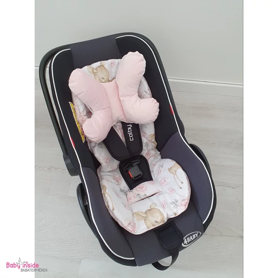 Betét hordozóba prémium velvet Sweet Deer ROSA