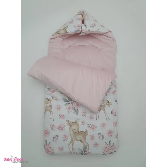Bundazsák prémium velvet Sweet deer ROSA