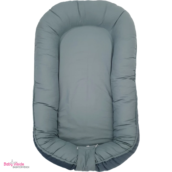 Babafészek prémium VELVET szürke