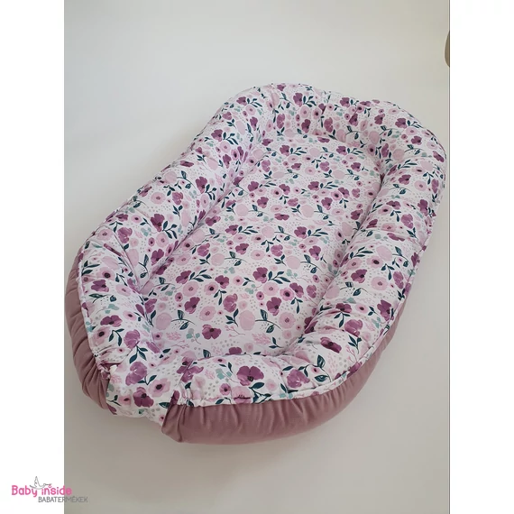 Babafészek prémium velvet Violet