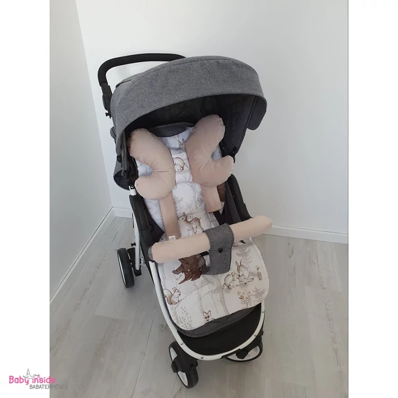 Babakocsi betét szett prémium velvet + Winterland