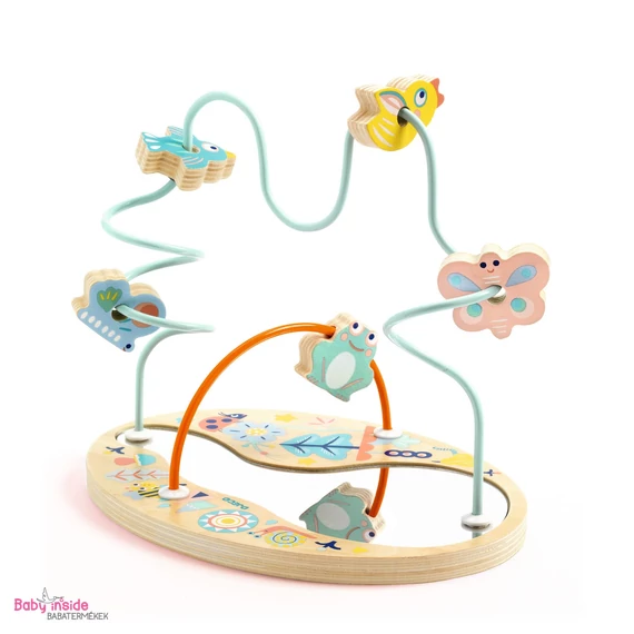 DJECO Bébi golyóvezető tükrös -BabyLoopi