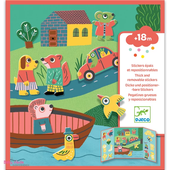 DJECO matricás foglalkoztató - Állatokkal