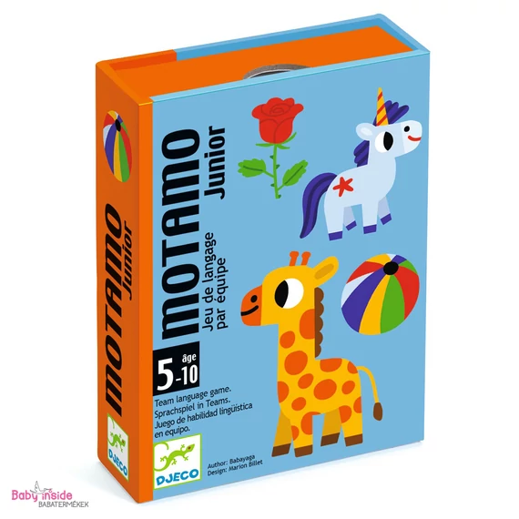 DJECO Kártyajáték - Pici-mondandó - MotaMo Junior