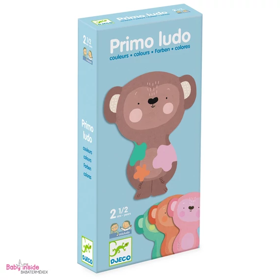 DJECO színválasztó fejlesztő játék - Primo Ludo színek