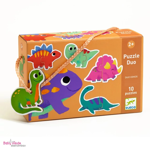 DJECO Párosító puzzle - Dinócskák - Duo Dinos