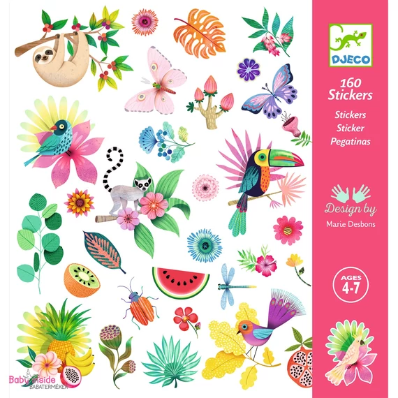 DJECO Matricák - Édenkert - Paradise