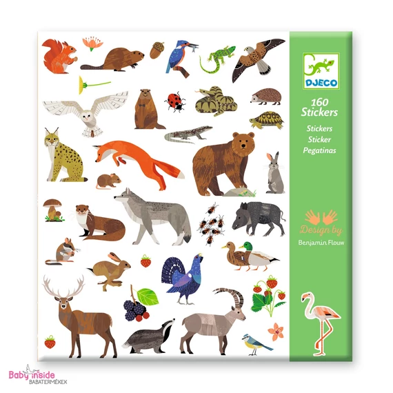 DJECO Matricák - Állatvilág - Fauna