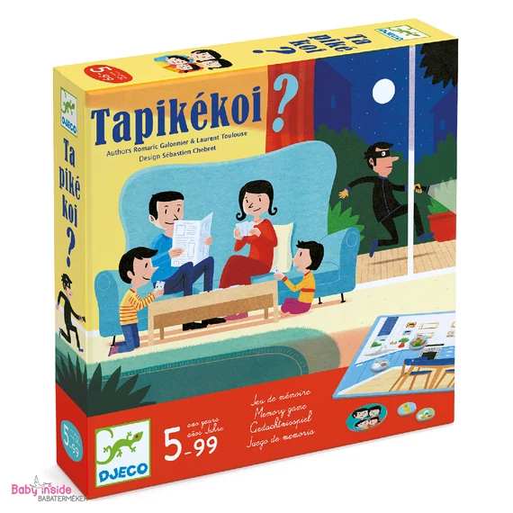 DJECO Társasjáték - Mi tűnt el? - Tapikékoi