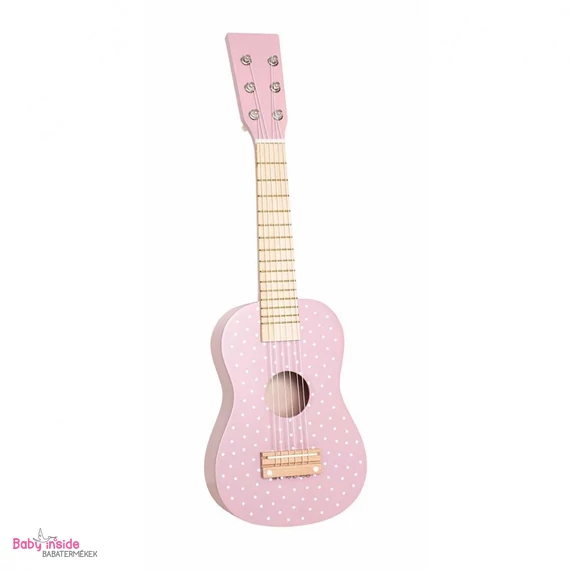 Jabadabado fa gitár pasztell rózsaszín