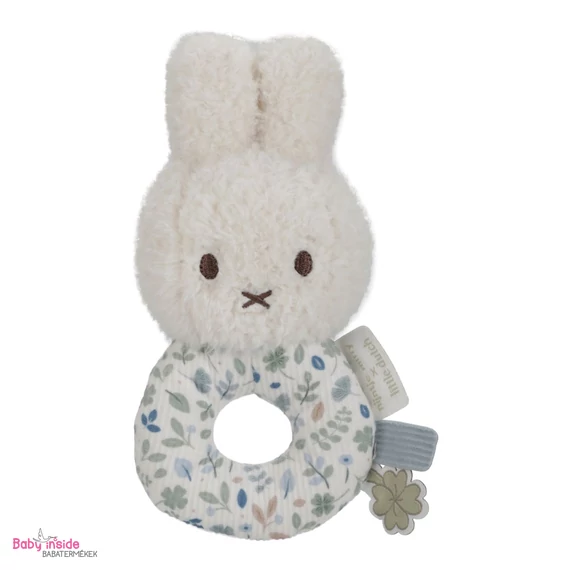 Little Dutch Miffy plüss csörgő Lucky Leaves