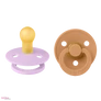 Kép 1/3 - BIBS Colour cumi 2db-os szett - viola-sütőtök