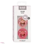 Kép 2/3 - BIBS Colour cumi 2db-os szett tearózsa-korall