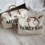 Kép 12/13 - Mommy Bag - Off White Black