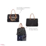 Kép 7/11 - Mommy Bag - Black Gold