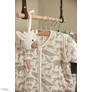 Kép 5/7 - Hálózsák levehető ujjal - Animals olive green