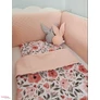 Kép 4/5 - Ágynemű garnitúra 2 részes pamut+velvet Bella Begonia