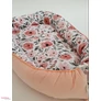 Kép 2/7 - Babafészek prémium velvet Bella Begonia