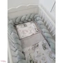 Kép 2/3 - Ágynemű garnitúra 2 részes pamut+velvet Elefáni