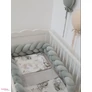 Kép 3/3 - Ágynemű garnitúra 2 részes pamut+velvet Elefáni