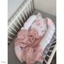 Kép 3/4 - Babafészek LUX újszülött csomag fehér-rózsaszín