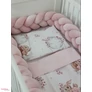 Kép 3/4 - Ágynemű garnitúra 2 részes pamut+velvet Funny Bunny