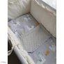Kép 4/4 - Ágynemű garnitúra 2 részes pamut+minky Lámánia