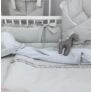 Kép 2/2 - Baby Wrap újszülött pólya ROYAL világosszürke