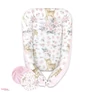Kép 1/7 - Babafészek prémium velvet Sweet Deer ROSA