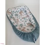 Kép 5/5 - Babafészek prémium velvet Sweet Deer green