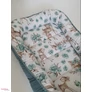 Kép 2/5 - Babafészek prémium velvet Sweet Deer green