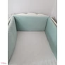 Kép 3/8 - Prémium VELVET rácsvédő türkiz