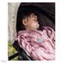 Kép 3/7 - My Memi Prémium AZÚR kötött bambusz takaró vintage pink