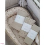 Kép 10/11 - My Memi Prémium AZÚR kötött bambusz takaró light beige