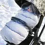Kép 10/12 - SUPREME bundazsák szőrmés kapucnival white