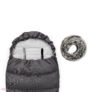 Kép 4/14 - SUPREME bundazsák szőrmés kapucnival graphite