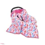 Kép 3/4 - Kocsitakaró pink flamingó