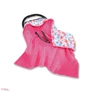 Kép 4/4 - Kocsitakaró pink flamingó