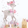 Kép 3/6 - Falmatrica őzike -pink