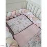 Kép 2/3 - Ágynemű garnitúra 2 részes pamut+velvet Sweet Deer ROSA