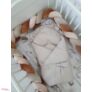 Kép 2/2 - Baby Wrap újszülött pólya ROYAL bézs