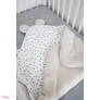 Kép 4/10 - Prémium Baby Wrap újszülött macifüles pólya Konfetti bézs