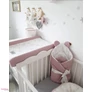 Kép 7/8 - Prémium Baby Wrap újszülött macifüles pólya Love