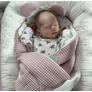 Kép 8/8 - Prémium Baby Wrap újszülött macifüles pólya Love